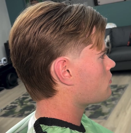 Textured Mullet Fade